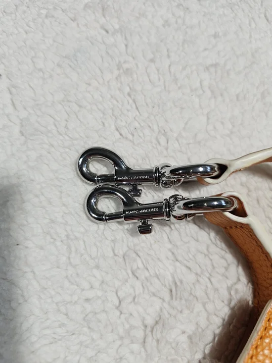 Marc Jacobs Pink & Orange The Tote Bag – Leather Shoulder Tote - Picture 13 of 13